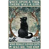 Cat - Vintage Metal Signs(12*16Inch) - Cat
