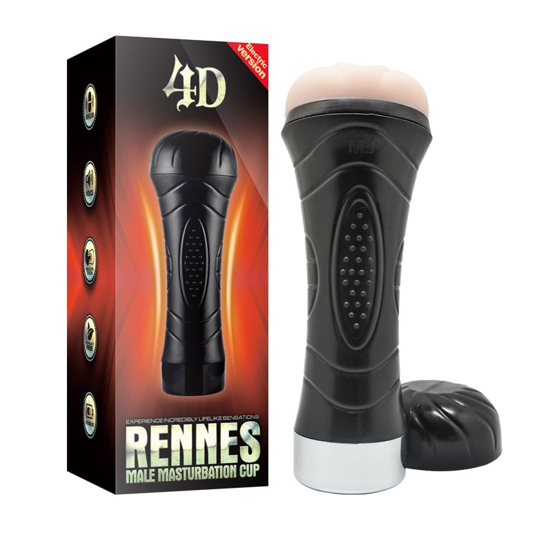 Multi - Frequency Vibrating Male Masturbation Cup 