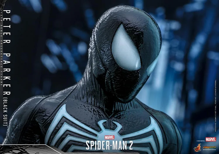 PRE-ORDER HotToys Marvel Spider-Man 2 VGM56 Black Suit1/6 Scale Action Figure-