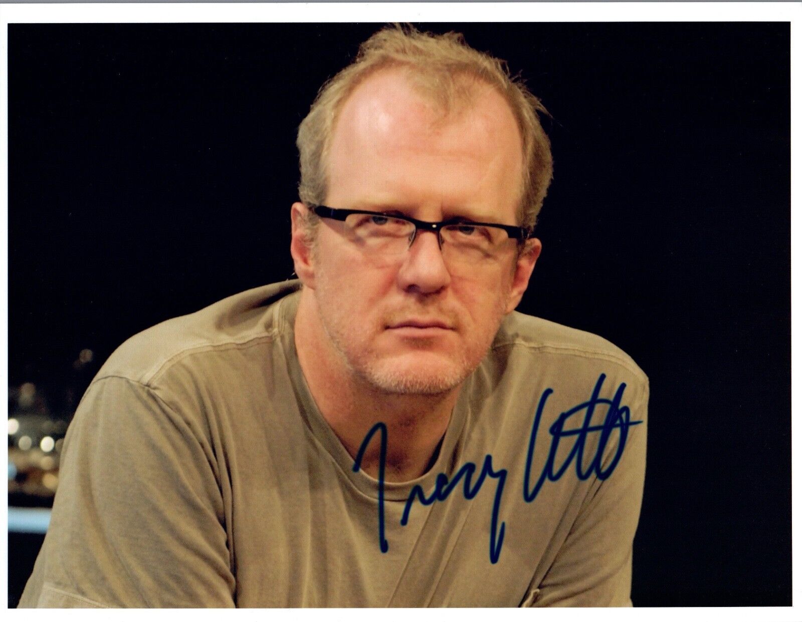 Tracy Letts Signed Autographed 8x10 Photo Poster painting August: Osage County Writer COA VD