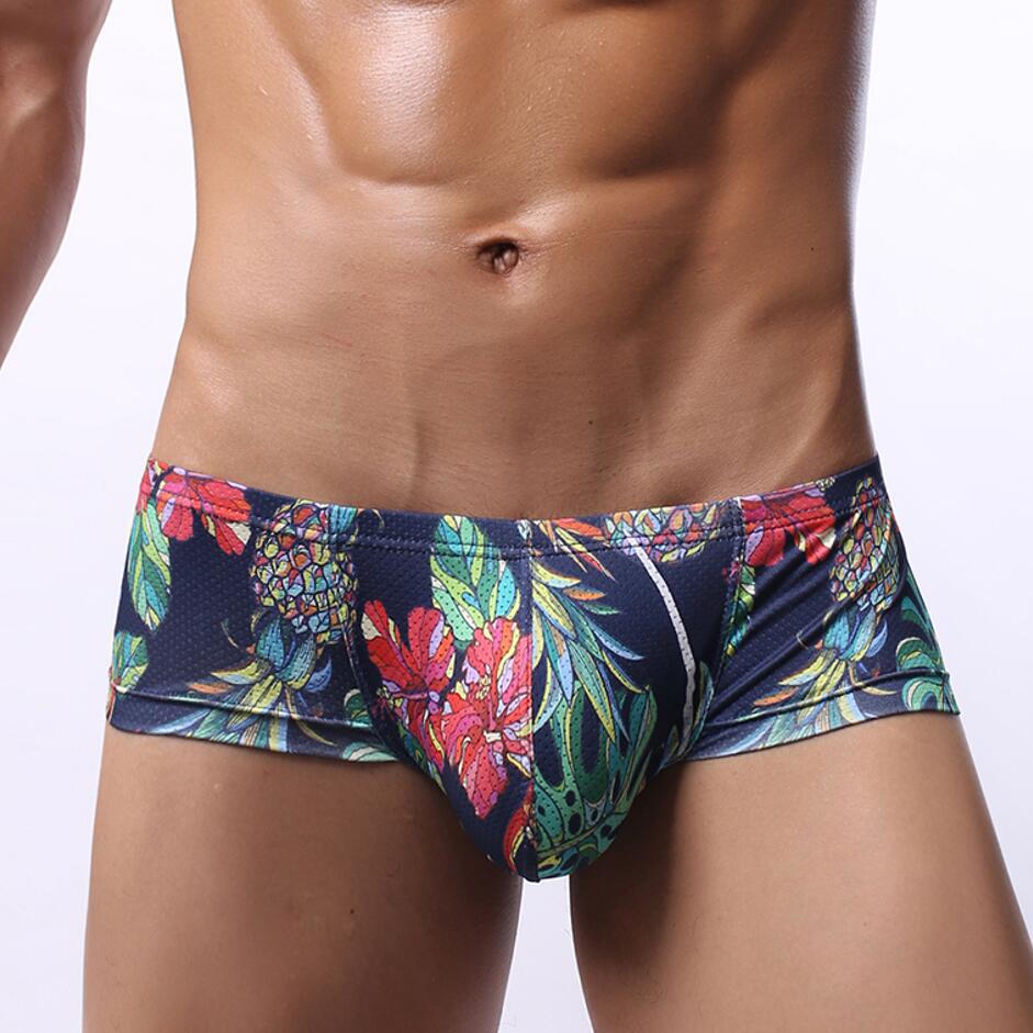 Low Rise Print ​ Men's Boxer Briefs