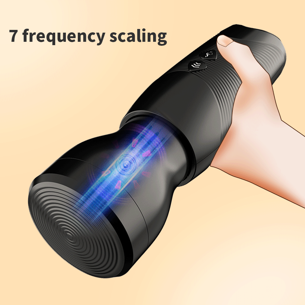 Interactive Voice Male Masturbator Automatic Telescopic Sucking Masturbation Cup 