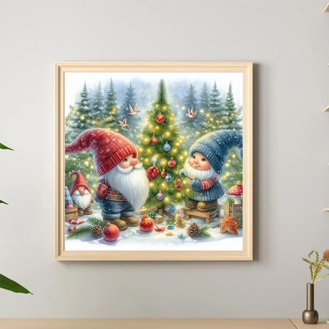 Diamond Painting - Full Round Drill - Christmas(Canvas|40*40cm)