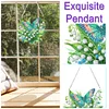 (US Local)Acrylic Special Shape Flower Butterfly DIY Diamond Painting Hanging Pendant Kit