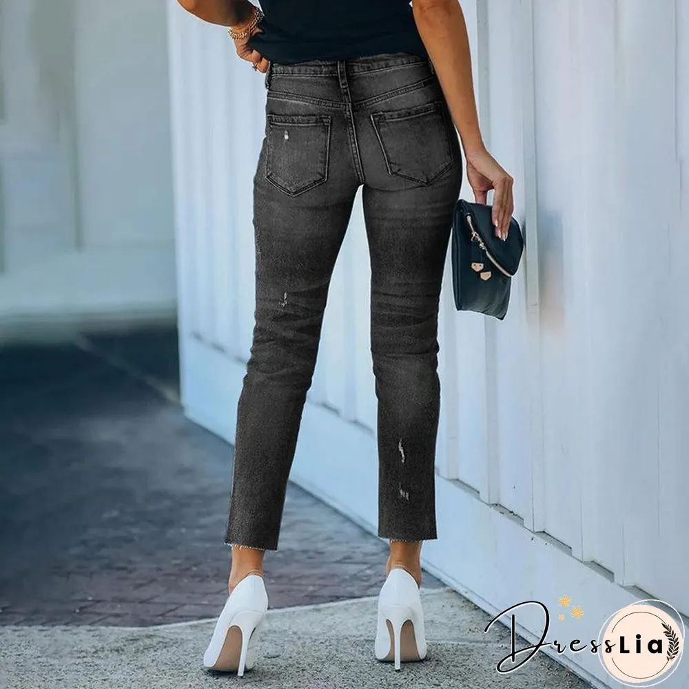 Women Mid-Rise Slim Jeans