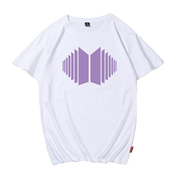 BTS Proof Purple Logo Candy Color T-shirt