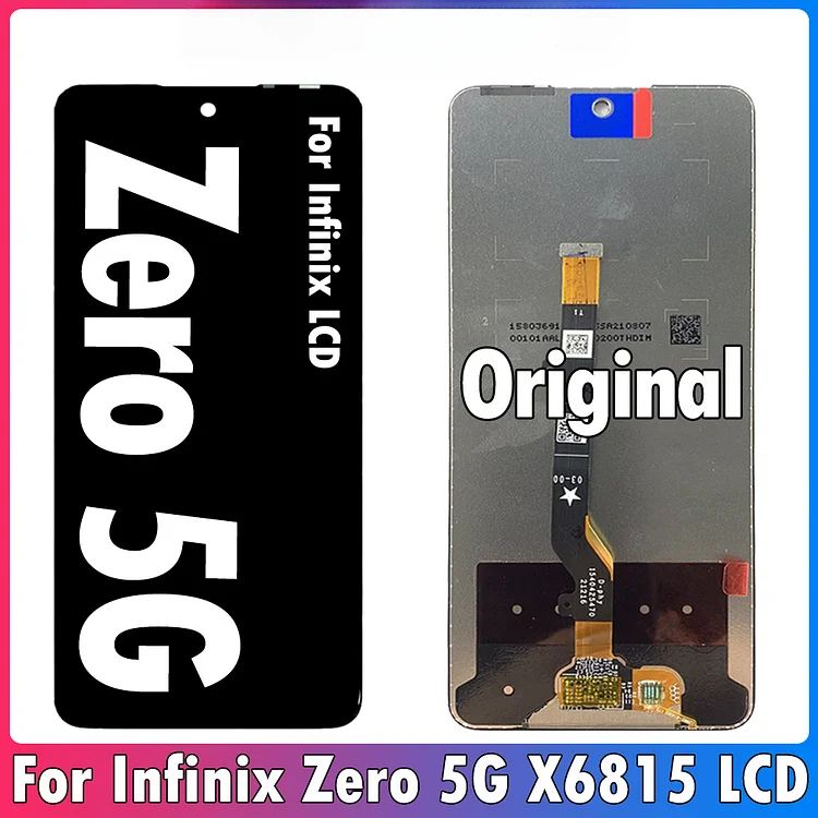 Original 6.78" For infinix Zero 5G X6815B LCD Display Touch Screen For infinix X6815 LCD Digitizer Assembly Replacement
