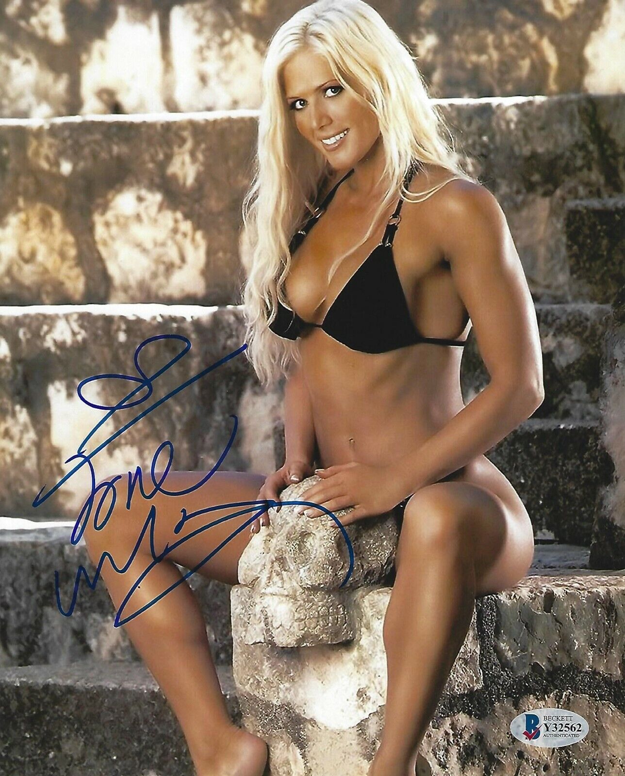 Torrie Wilson Signed 8x10 Photo Poster painting BAS Beckett COA WWE Playboy Picture Autograph 29