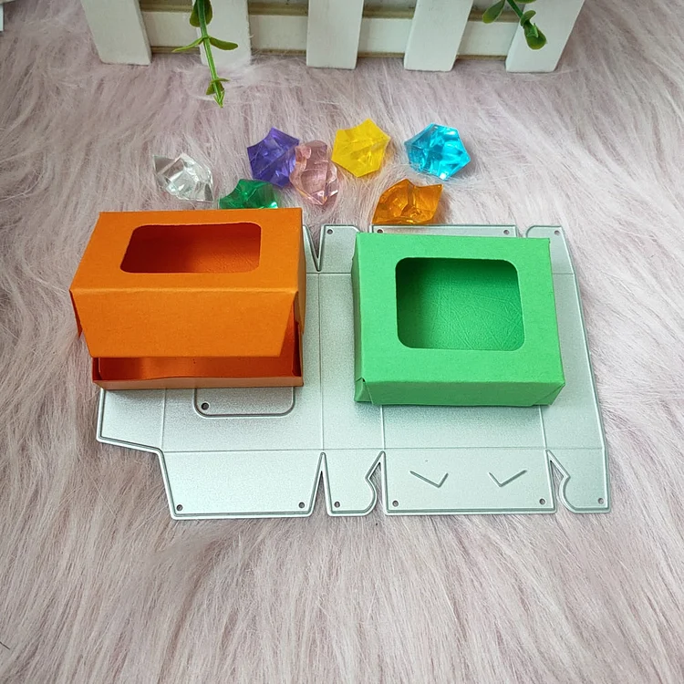 New Candy box, paper box making metal cutting mould pattern scrapbook die embossing DIY handicraft paper card photo album metal