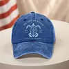 Washed Cotton Baseball Cap Vintage Golf Dad Hat Adjustable Trucker Hat Sun Hat
