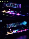 Original IV18 fluorescent tube clock art creative technology sense ornaments table set simulated Nixie tube cyberpunk