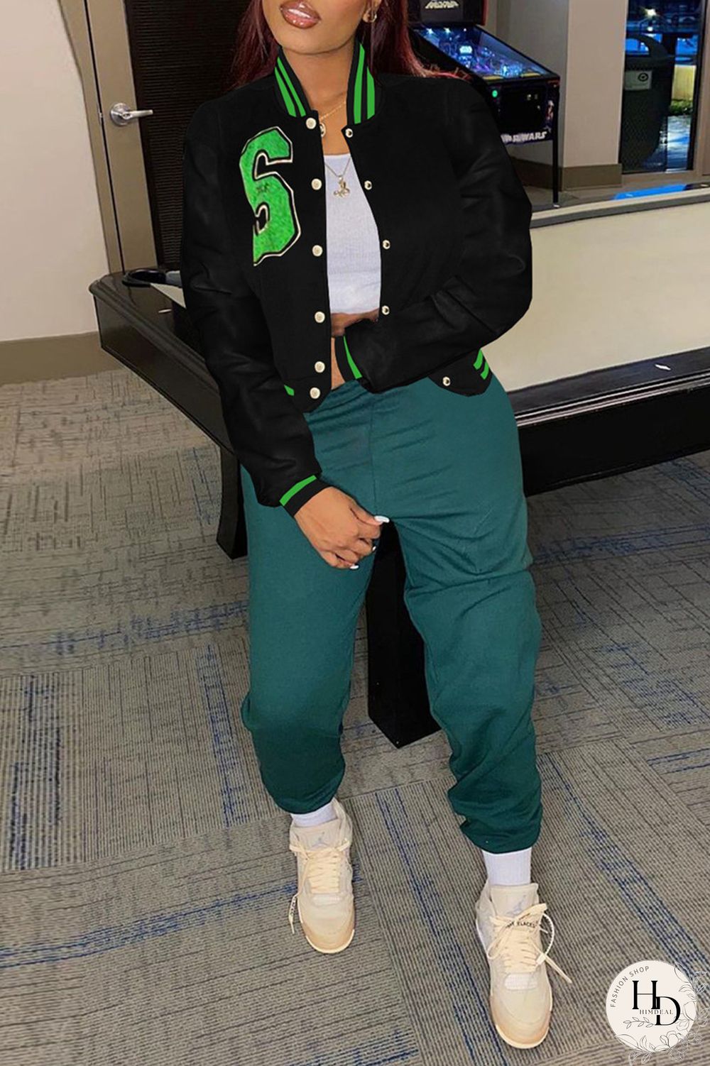 Yellow Fashion Casual Patchwork Cardigan Outerwear