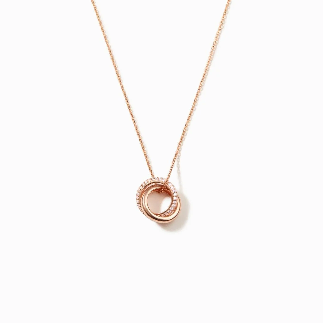 Badass Girl Gang Interlocking Necklace S925