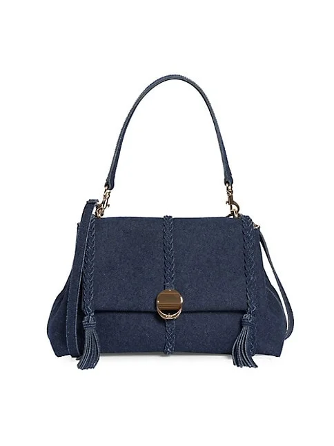 Chloé Large Penelope Denim Shoulder Bag 4.1 out of 5 Customer Rating