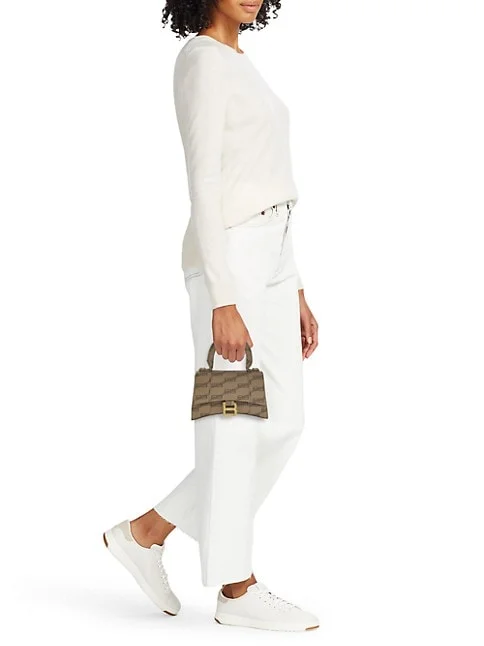  Balenciaga Hourglass XS Handbag BB Monogram Coated Canvas 5 out of 5 Customer Rating