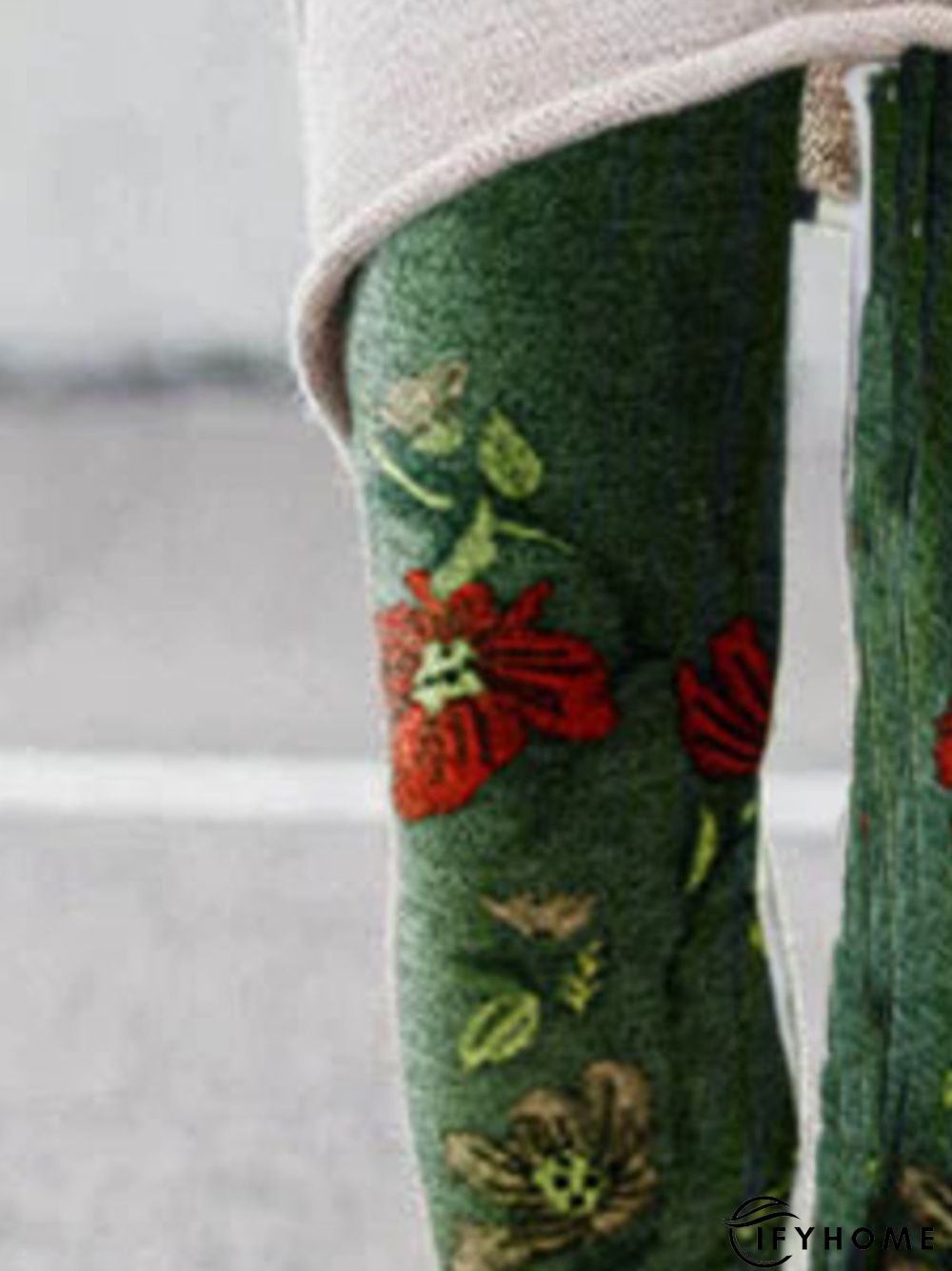 thick warm leggings Casual Cotton Pants | IFYHOME