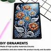 DIY Flower Special Shaped Diamond Painting Notebook