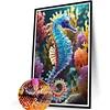 (US Only)Diamond Painting - Full Round Drill - Seahorse (Canvas|40*60cm)