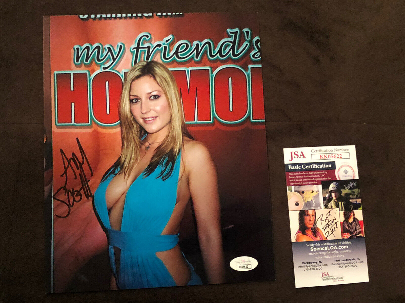 Avy Scott Hand SIGNED 8X10 Photo Poster painting Autograph Sexy Naughty America HOF JSA COA