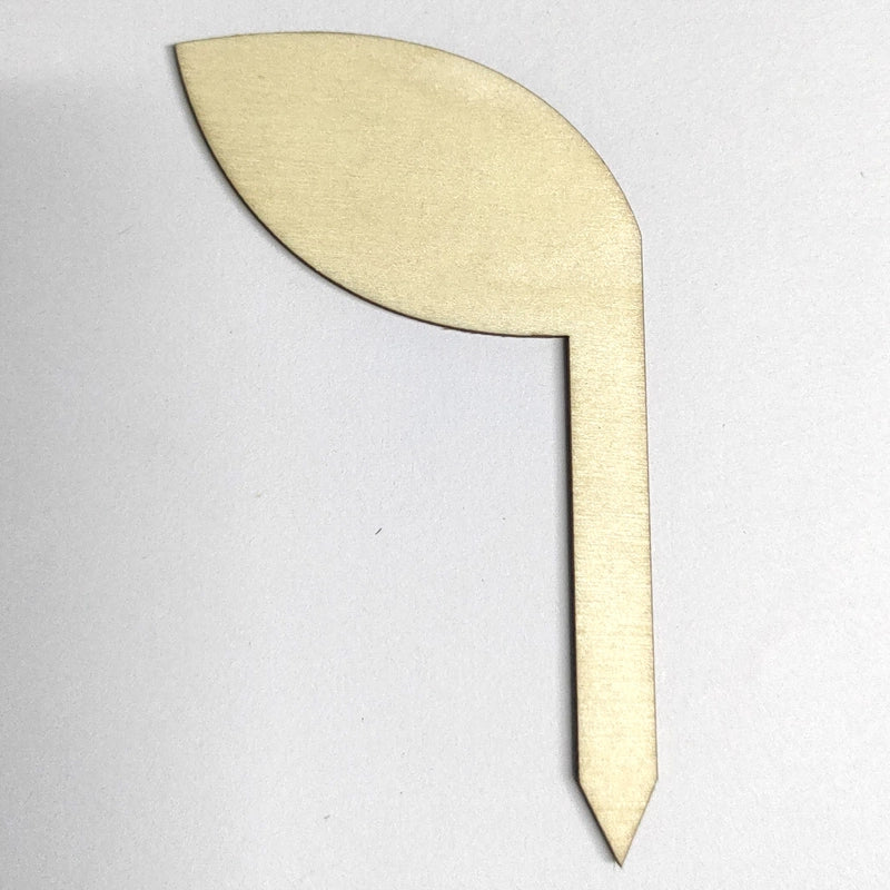 Minimalist Letter Wood Signs Artificial Decorations