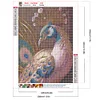 Diamond Painting-DIY Full Round Drill Peacock