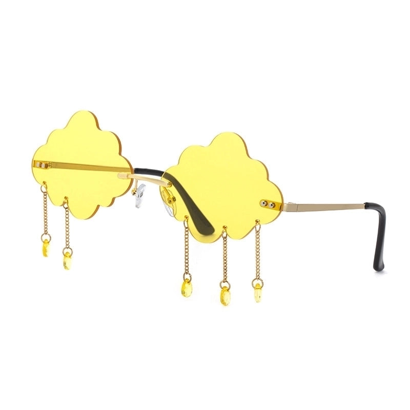New Fashion Minimalist Pendant Cloud Sunglasses