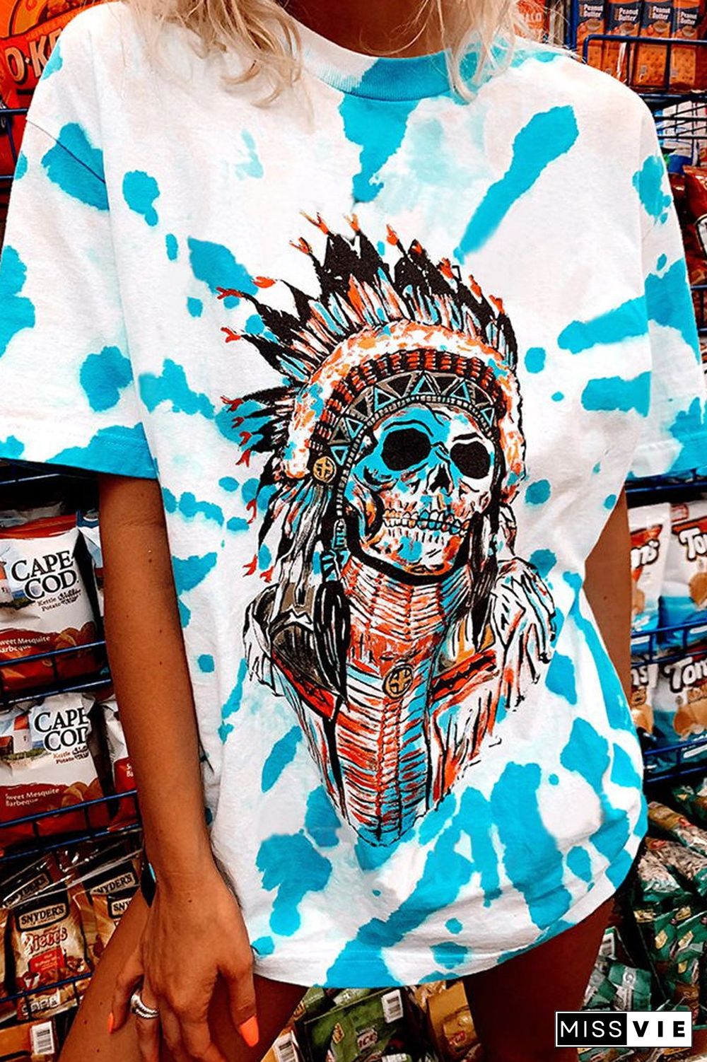 Printed Casual Round Neck T-Shirt