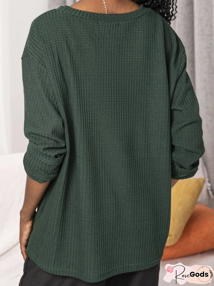 Cotton Long Sleeve Top