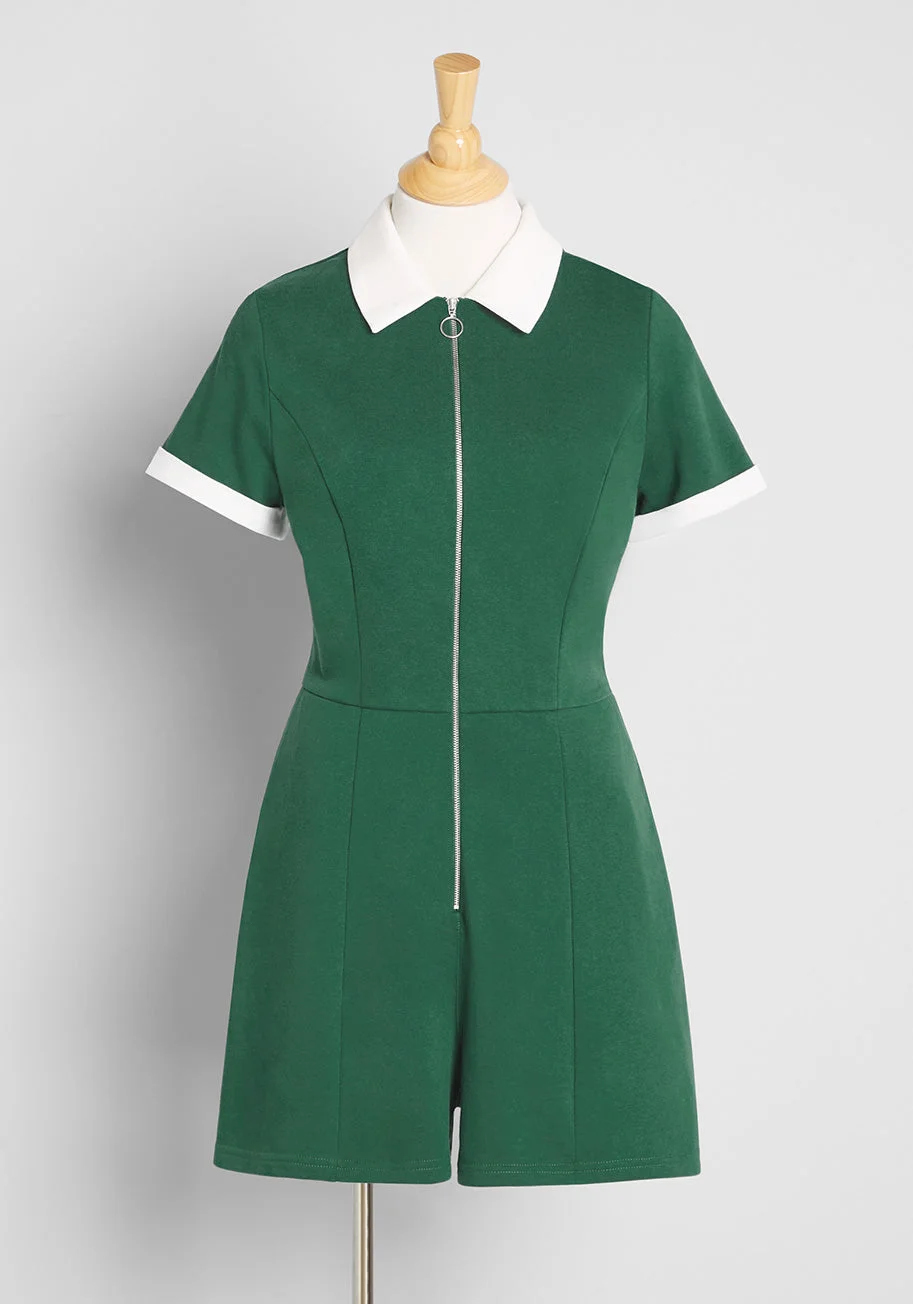 Feeling Zippy Romper