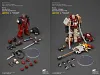 1/18 Scale Movable Word Bearers MKVI Tactical Sergeant & Erebus Dark Apostle - Warhammer 40k Official Statue - JOYTOY