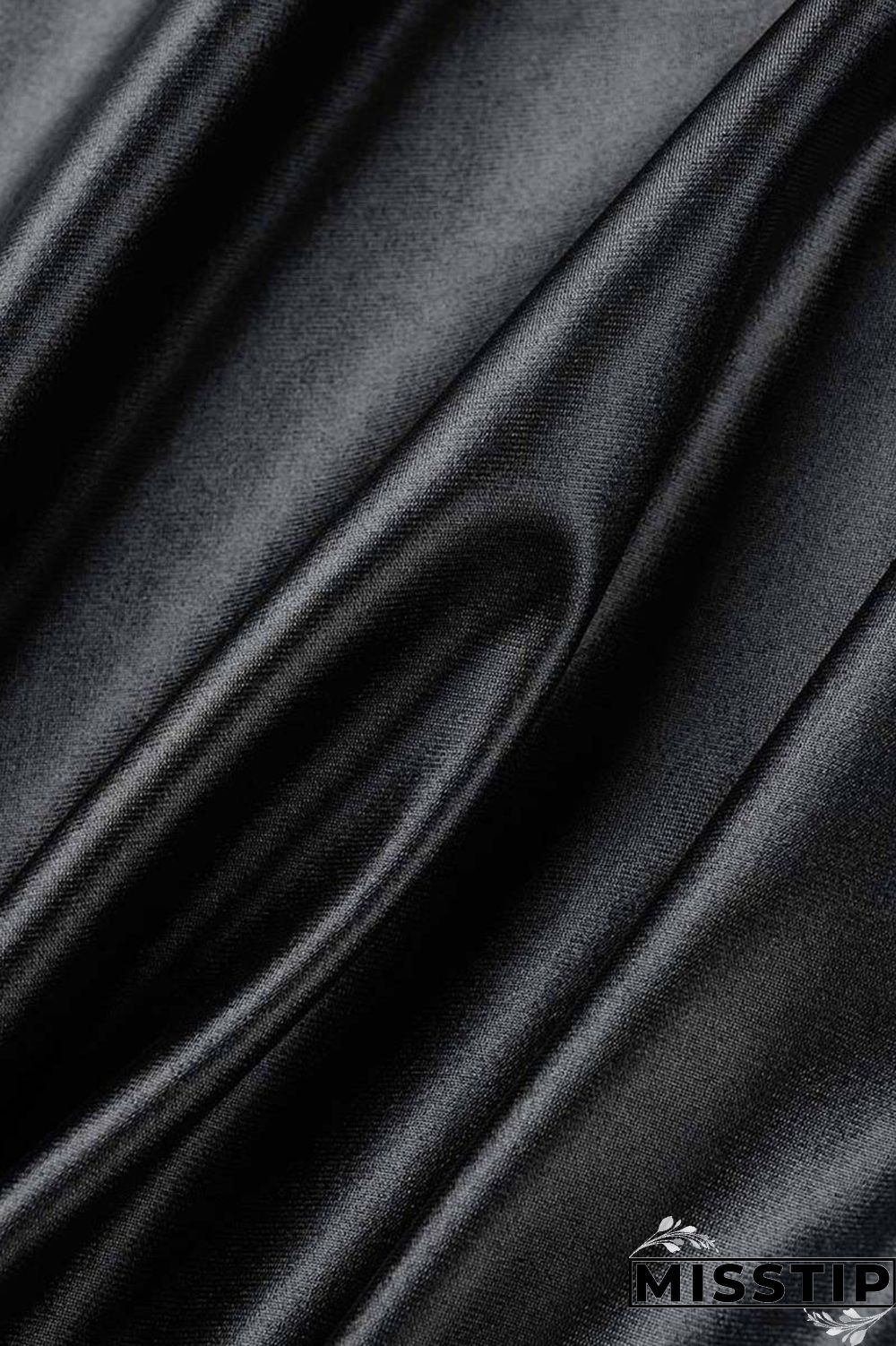 Black Casual Solid Basic O Neck Long Sleeve Dresses