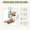 Stamped Cross Cross cross stitch kit for Adults Christmas Stocking 14CT 41x50cm tapestrymarket
