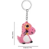 Bead Embroidery - Dinosaur Beaded Counted Cross Stitch Keyring