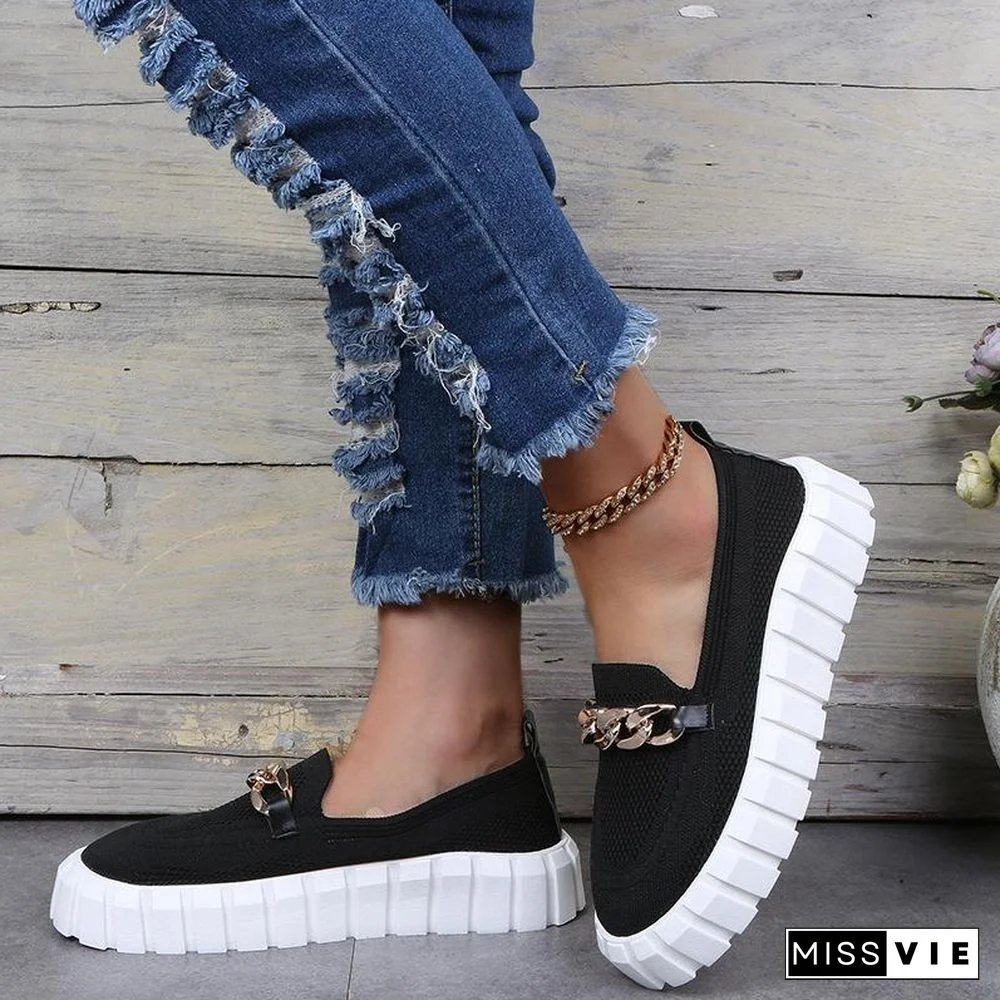 Breathale Knitting Leisure Shoes