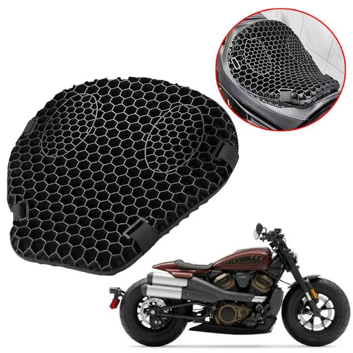 Universal Motorcycle Comfort Gel Seat Cushion Pillow Pad 