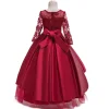 Party Kid Girl Wedding FlowerPrincess Pageant Long Dresses