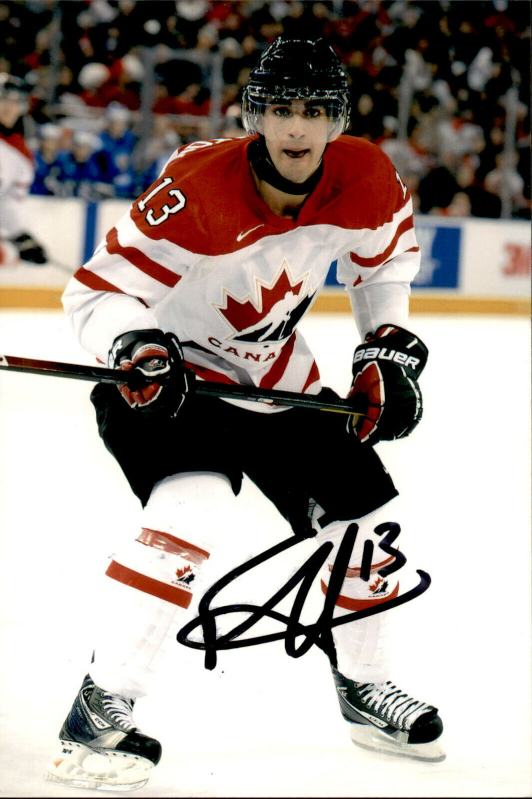 Freddie Hamilton SIGNED autographed 4x6 Photo Poster painting TEAM CANADA / CALGARY FLAMES