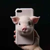 Limited Edition Handmade Pig Head Liquid Silicone Mobile Phone Case