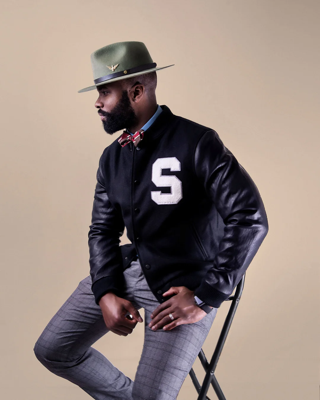 Miller Ranch Geoffery Fedora – Olive Green[Fast shipping and box packing]