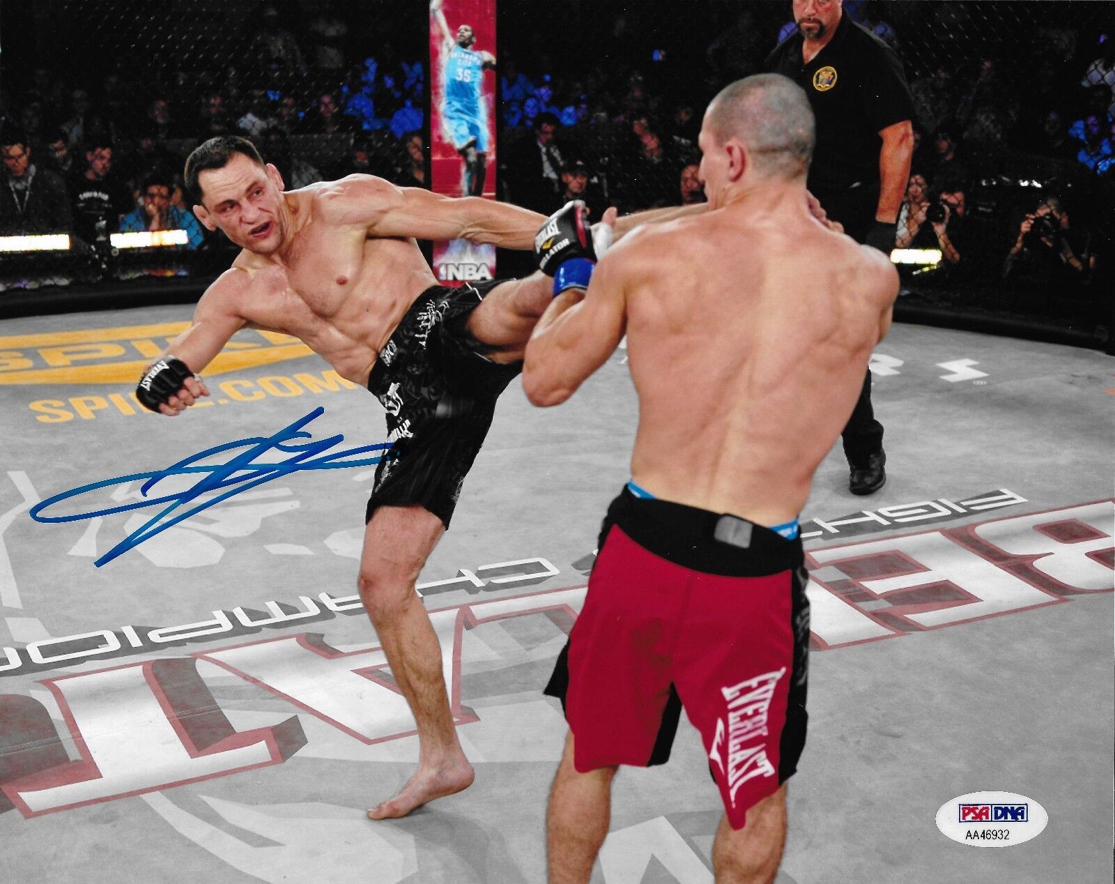 Marius Zaromskis Signed 8x10 Photo Poster painting PSA/DNA Bellator Dream StrikeForce UFC Auto'd