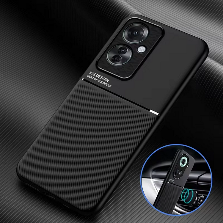 Magnetic Matte Silicone Protective Case-For OPPO Reno