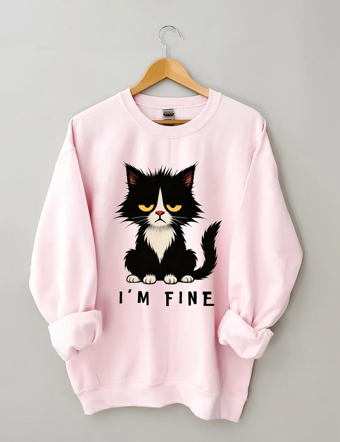 I'm Fine Cat Sweatshirt