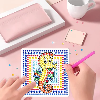 DIY Aesthetic Stickers Diamond Painting Kit for Beginners - The Crafty Blog  Stalker