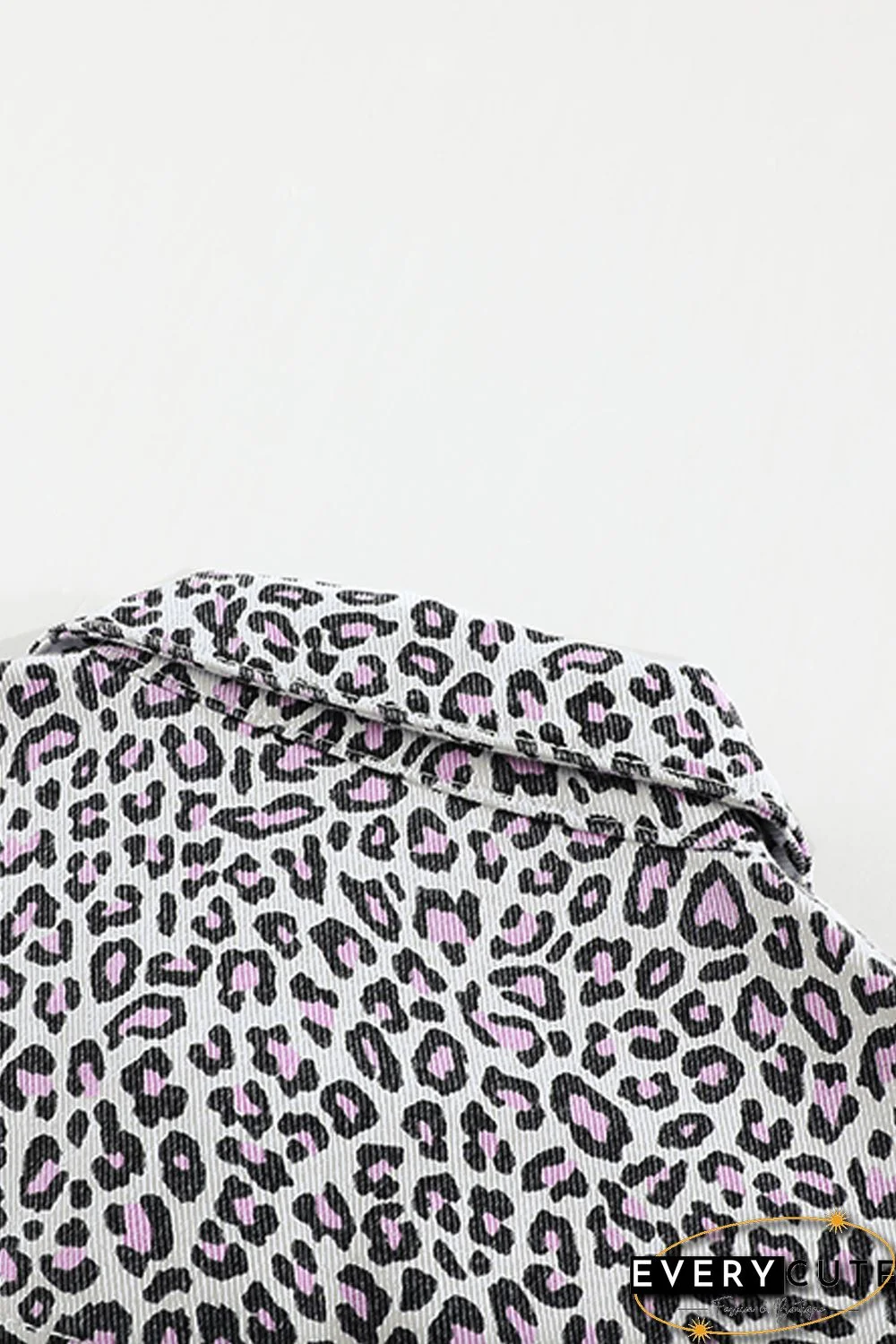 Leopard Print Casual Jacket