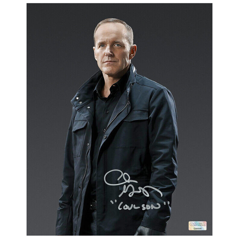 Clark Gregg Autographed Agents of S.H.I.E.L.D. Agent Coulson 8x10 Photo Poster painting