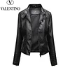 [Valentino] Damska kurtka sk&oacute;rzana (dostępna wiosną, jesienią i latem)