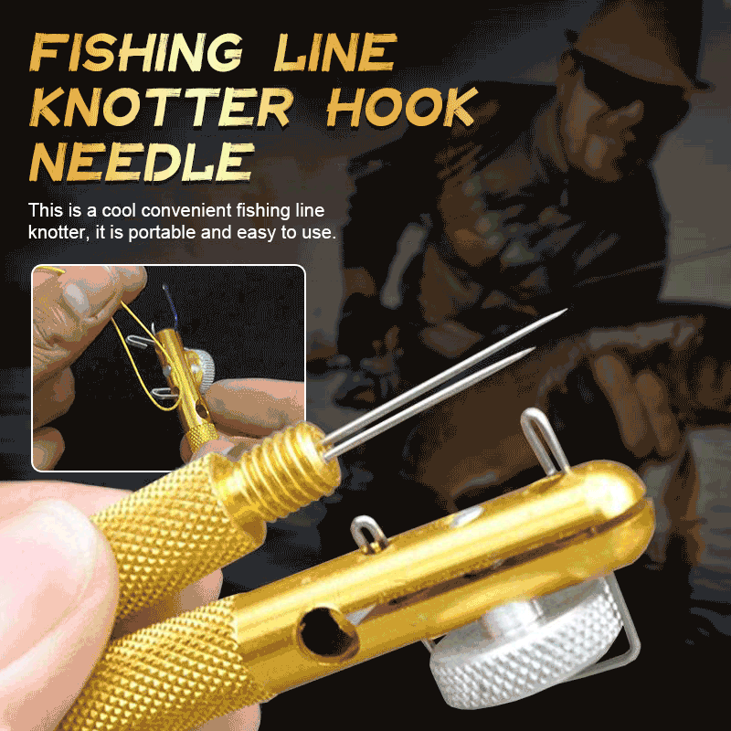 CLISPEED Fishing Line Knotter Fishing Line Hooker Fishing Tools Fishhook  Tie Fishing Tackle Tying Fishing Tool Fishing Line Knotting Tool Fish Hook