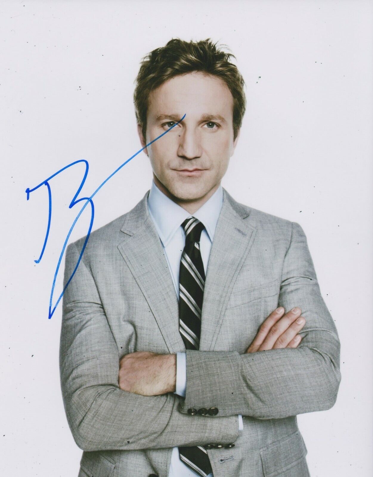 Breckin Meyer Signed Franklin & Bash 10x8 Photo Poster painting AFTAL