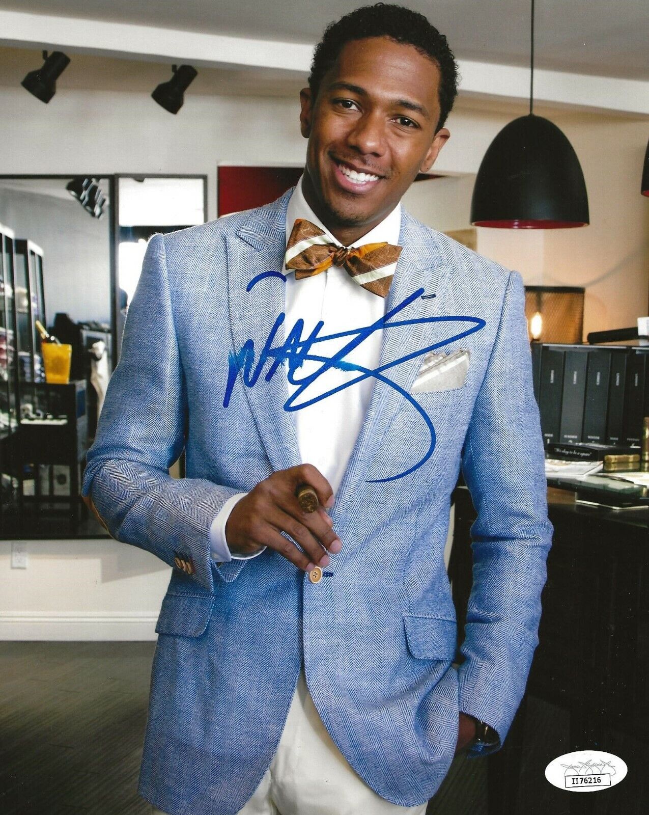 Nick Cannon Rapper Actor signed 8x10 Photo Poster painting autographed 3 JSA Certified