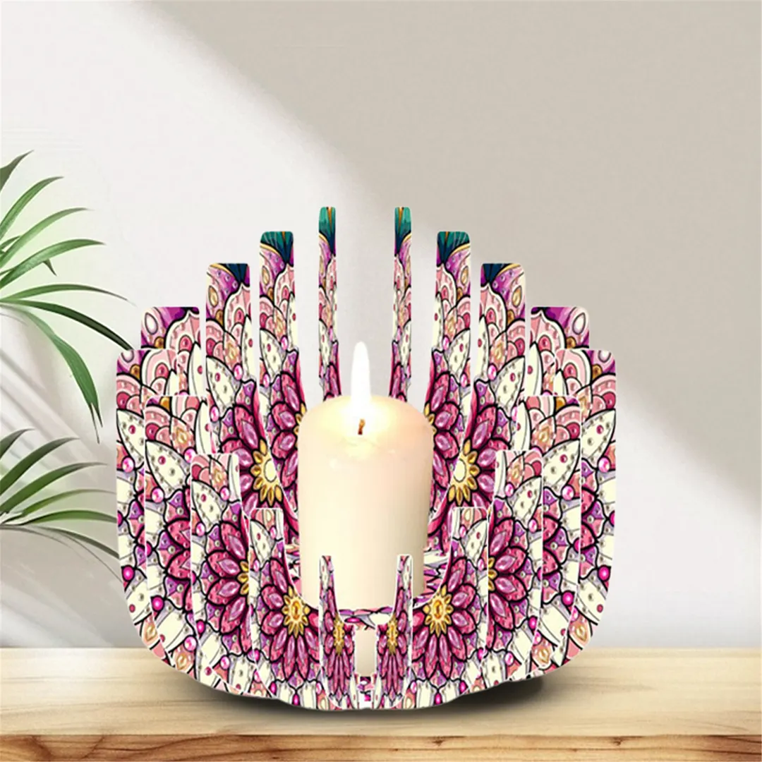 DIY Diamond Art Painting Kits of Candle Holder for Aromatherapy & Home Decor